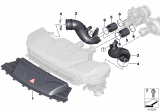 Diagram for 2015 BMW X6 M Air Hose - 13717848382