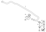 Diagram for 2008 BMW X6 Sway Bar Kit - 33556783041