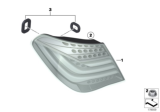 Diagram for BMW Alpina B7L Back Up Light - 63217182201