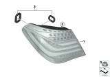 Diagram for 2015 BMW 740Ld xDrive Tail Light - 63217300269