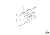 Diagram for 2005 BMW X3 Headlight Switch - 61313405708