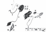 Diagram for BMW 535i GT Door Handle - 51217231933