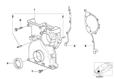 Diagram for 2000 BMW 328i Timing Cover Gasket - 11141433639