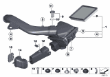 Diagram for BMW 335i xDrive Air Filter - 13718616909