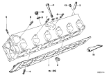 Diagram for BMW 533i Exhaust Manifold Gasket - 11621723656