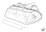 Diagram for 2010 BMW X3 Headlight - 63123456045