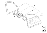 Diagram for 2007 BMW 530xi Back Up Light - 63217165829