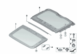 Diagram for BMW 740i xDrive Weather Strip - 54107409139