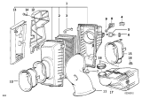 Diagram for 1995 BMW 525i Air Filter - 13721726916