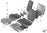 Diagram for 2020 BMW X5 Seat Heater Pad - 52207443504