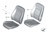 Diagram for 2013 BMW X1 Seat Cushion Pad - 52107352905