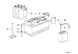 Diagram for BMW 750iL Batteries - 61216902796