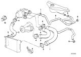 Diagram for BMW 535i Cooling Hose - 11531713221