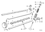 Diagram for BMW 325i Rocker Arm - 11331271429