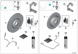 Diagram for BMW ActiveHybrid 7 Brake Pad Sensor - 34356791960