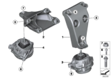 Diagram for BMW 428i Gran Coupe Engine Mount - 22116855456
