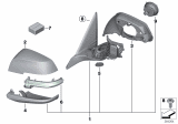 Diagram for 2014 BMW 328i Mirror Cover - 51167292745