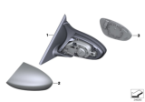 Diagram for BMW 135i Side View Mirrors - 51168041953