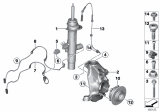 Diagram for 2014 BMW 328d xDrive ABS Sensor - 34526791748