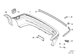 Diagram for 1997 BMW 318ti Fender Splash Shield - 51718146531