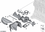 Diagram for 2009 BMW X5 Exhaust Heat Shield - 11627796267