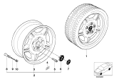 Diagram for BMW 323i Alloy Wheels - 36112227850