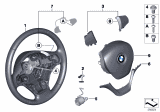 Diagram for 2015 BMW 320i Steering Wheel - 32306878249