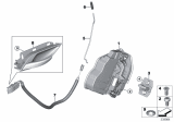 Diagram for 2015 BMW X1 Door Latch Cable - 51222990434