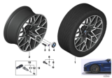 Diagram for BMW M8 Alloy Wheels - 36108089569