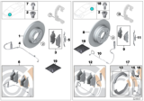 Diagram for BMW Brake Pad Sensor - 34356789445