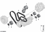 Diagram for 2011 BMW 740i A/C Idler Pulley - 11287627052