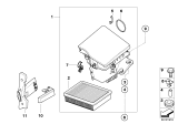 Diagram for 2004 BMW X3 Air Intake Hose - 13713400990