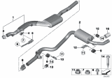 Diagram for 2018 BMW 328d xDrive Exhaust Pipe - 18308570265