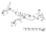 Diagram for 2006 BMW 530i Sway Bar Link - 31306781547