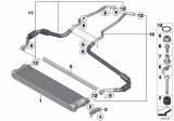 Diagram for 2014 BMW M6 Oil Cooler Hose - 17222284261