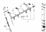 Diagram for BMW M2 Fuel Injector - 13647639994