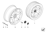 Diagram for BMW 745Li Alloy Wheels - 36116753238