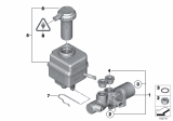 Diagram for BMW M6 Brake Master Cylinder - 34336799903