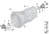 Diagram for BMW 328i xDrive Automatic Transmission Seal - 23118609224