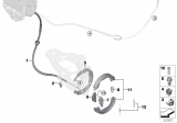 Diagram for 2014 BMW X5 Parking Brake Cable - 34436870192