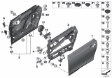 Diagram for 2015 BMW i3 Door Check - 51217400137