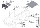 Diagram for 2015 BMW X4 Occupant Detection Sensor - 65779226797