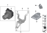 Diagram for BMW X6 M ABS Pump And Motor Assembly - 34516884732
