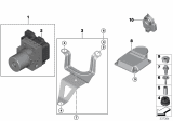 Diagram for 2018 BMW X6 ABS Pump And Motor Assembly - 34516884732