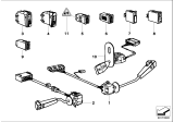 Diagram for BMW 740iL Turn Signal Switch - 61318356261