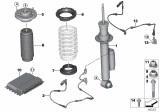 Diagram for BMW M550i xDrive Shock And Strut Mount - 33506866272