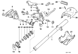 Diagram for BMW 323i Steering Column Cover - 32311093251