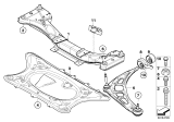 Diagram for BMW Z4 M Front Cross-Member - 31117838589