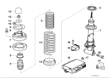 Diagram for BMW Z8 Coil Spring Insulator - 33531133670