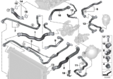 Diagram for 2020 BMW X3 Radiator Hose - 17128657543